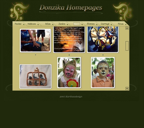 Donzika Honlapja